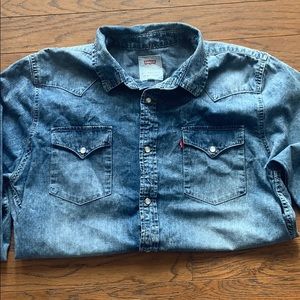 Vintage Levi jean button down